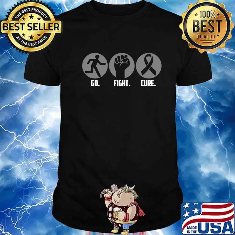 Go Fight Cure Breast Cancer Awareness Shirt
