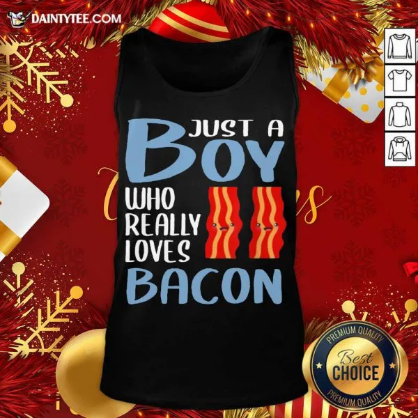 Good Bacon Just A Boy Who Really Loves Bacon Shirt - Image 5