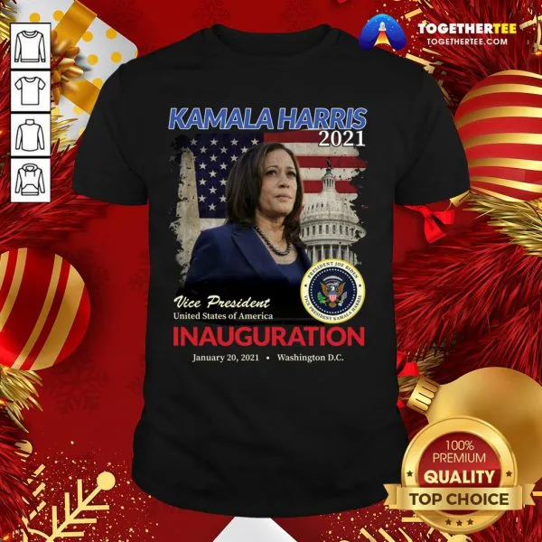 Great 2021 Inauguration Day Kamala Harris Commemorative Souvenir Shirt