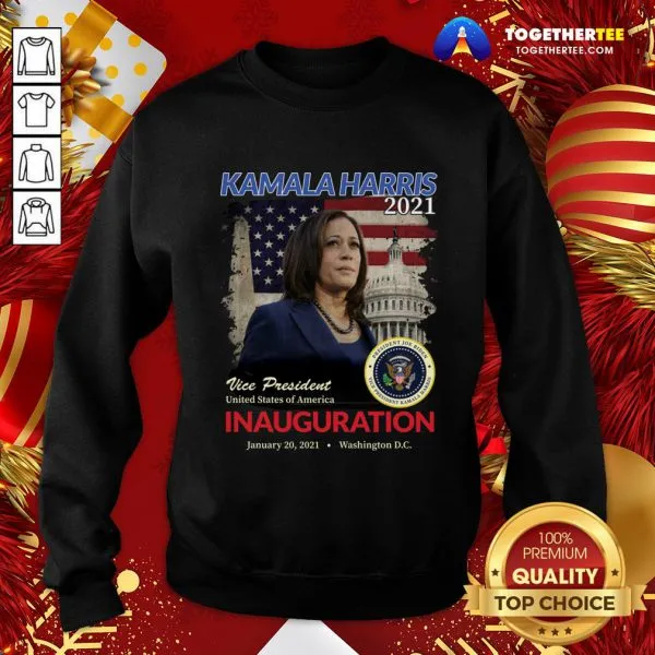 Great 2021 Inauguration Day Kamala Harris Commemorative Souvenir Shirt - Image 4