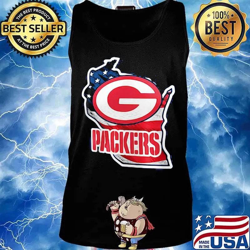 Green Bay Packers Nfl Pro Line By Fanatics Branded Banner State Shirt Tank top