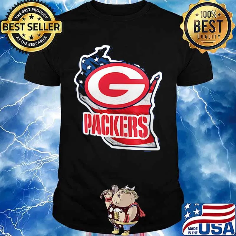 Green Bay Packers Nfl Pro Line By Fanatics Branded Banner State Shirt