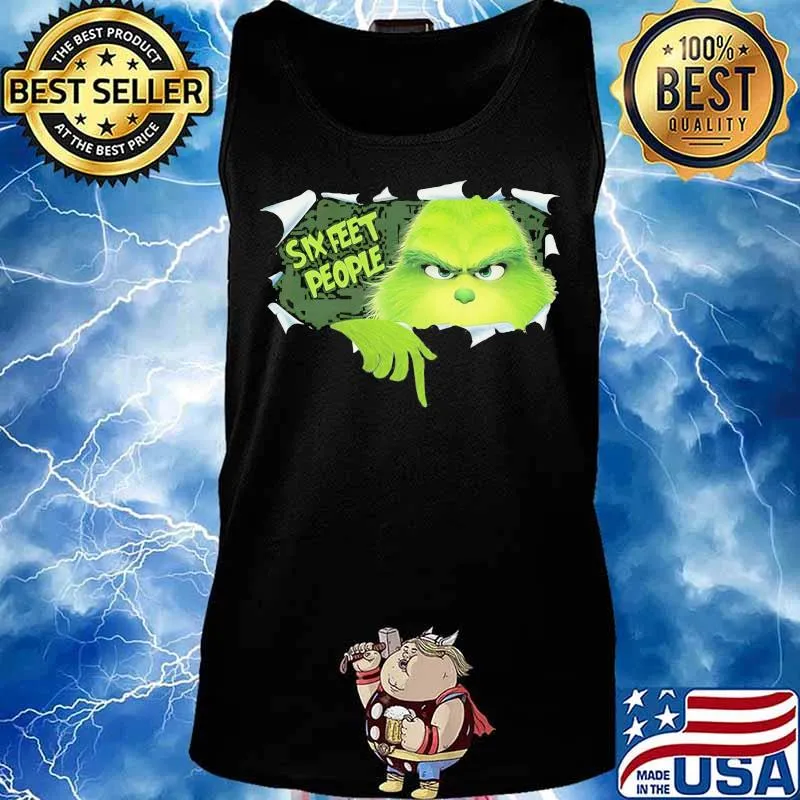 Grinch six feet people s Tank top