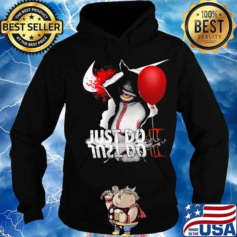 Halloween pennywise nike just do it s Hoodie