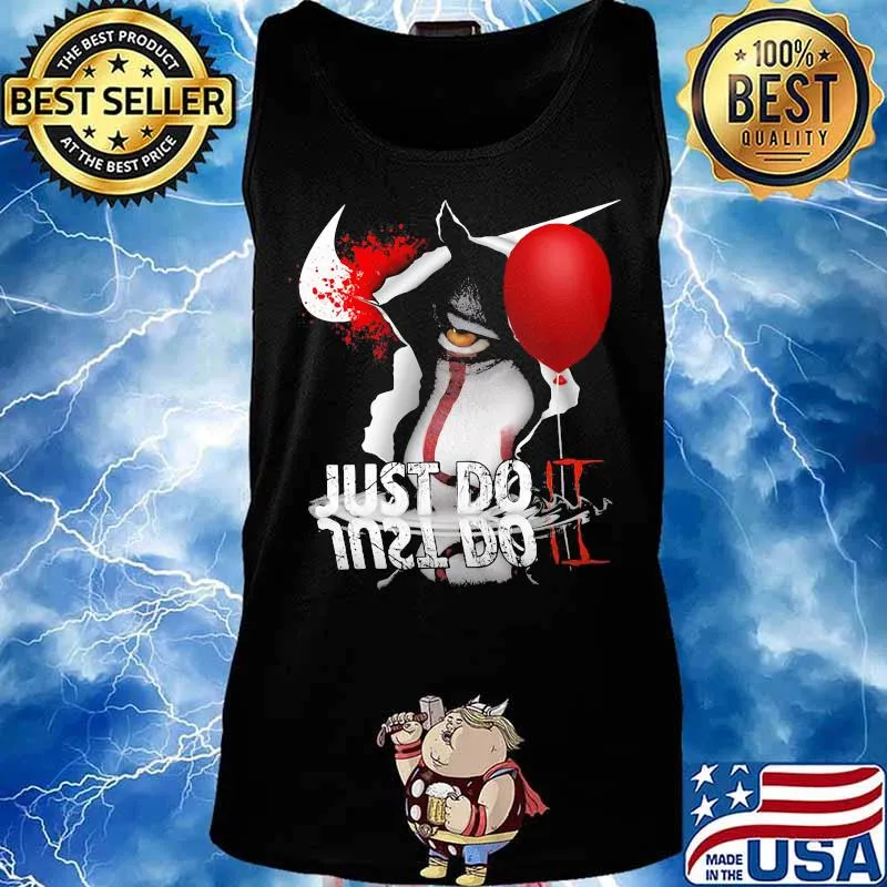 Halloween pennywise nike just do it s Tank top