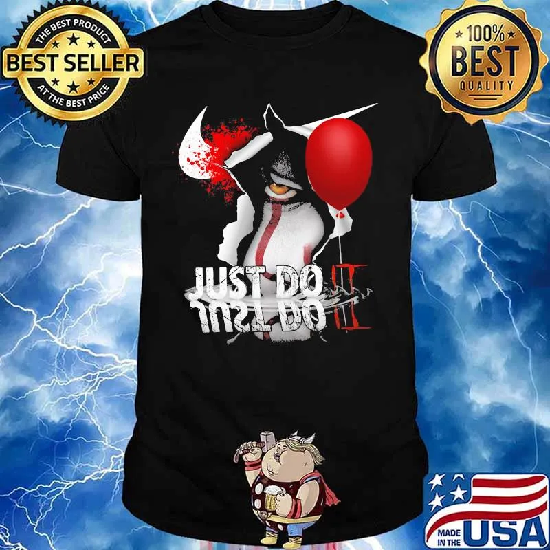 Halloween pennywise nike just do it shirt