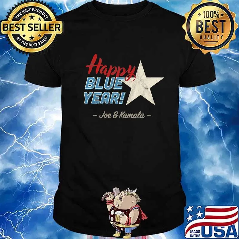 Happy Blue Year Joe Biden Kamala Harris Vintage Shirt