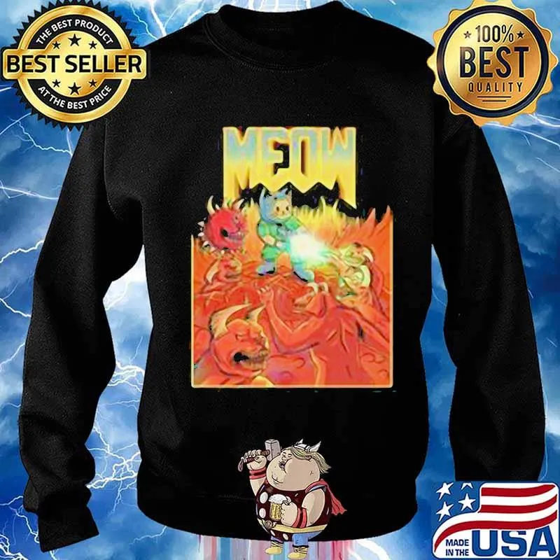 Happy halloween meow satan s Sweater