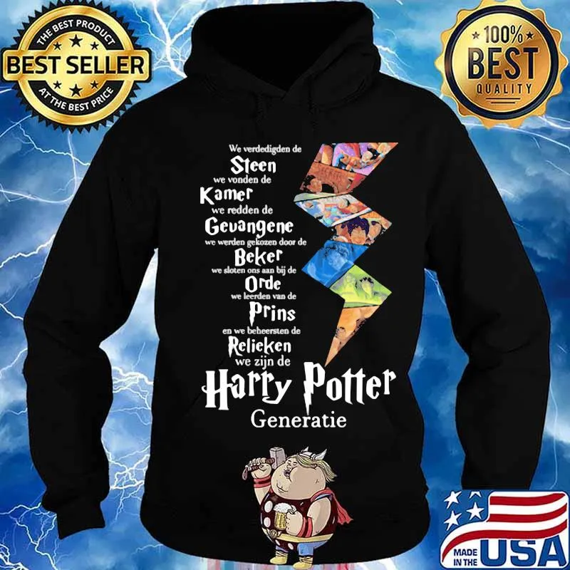 Harry potter generatie we verdedigden de steen s Hoodie