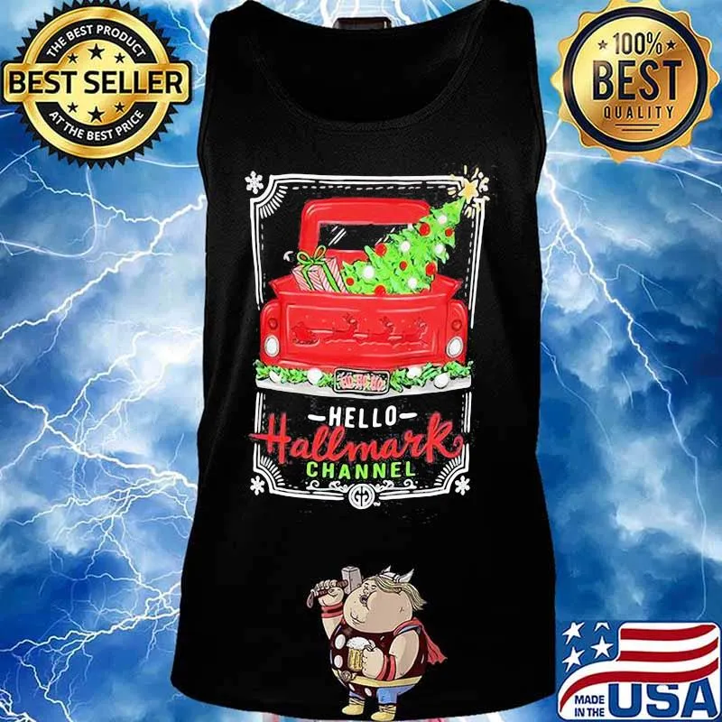Hello hallmark channel car vintage s Tank top