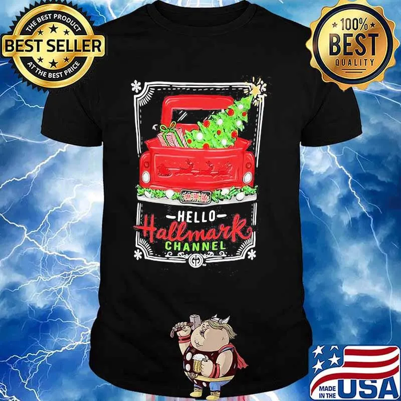 Hello hallmark channel car vintage shirt