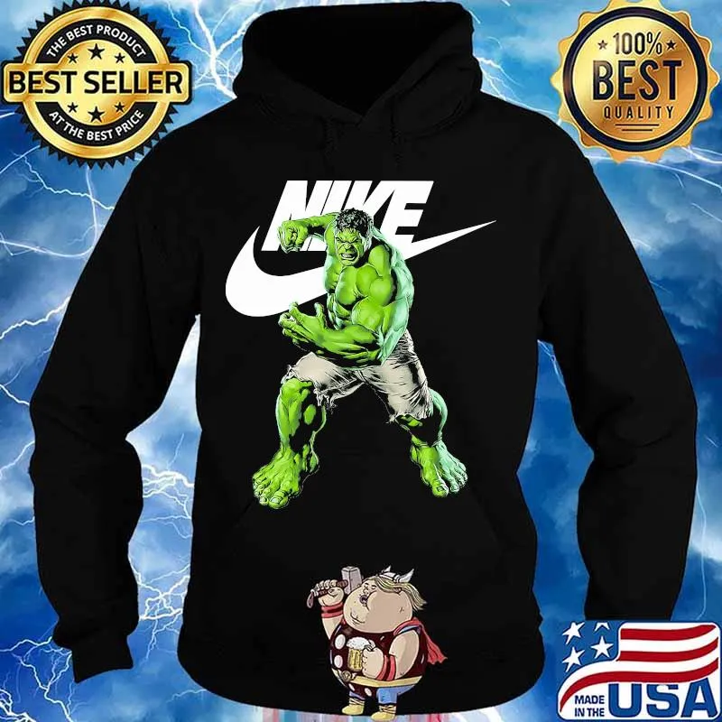 Hero hulk nike logo s Hoodie
