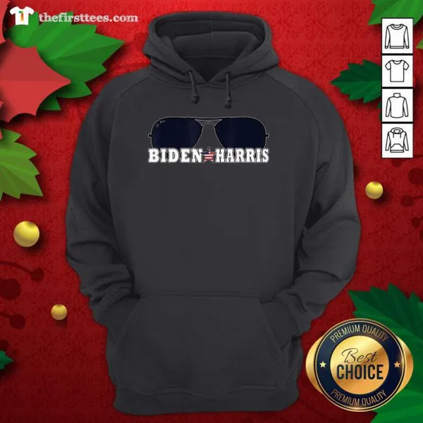 Cool Biden Harris Sunglasses Patriotic Aviator Graphic Shirt - Image 4