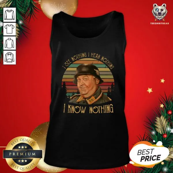 Hot John Banner I See Nothing I Hear Nothing I Know Nothing Vintage Shirt - Image 3
