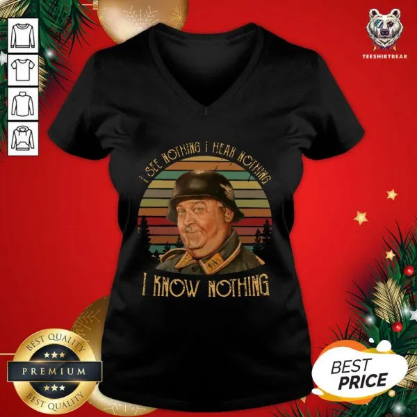 Hot John Banner I See Nothing I Hear Nothing I Know Nothing Vintage Shirt - Image 2