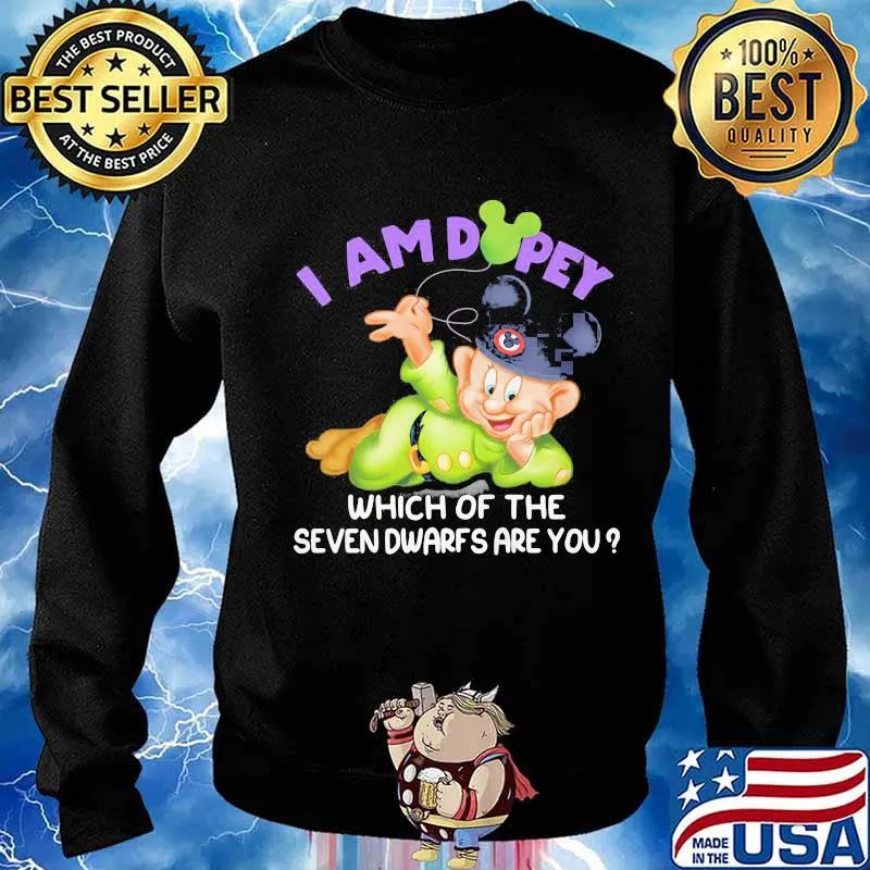 I am disney which of the seven dwarfs are you s Sweater