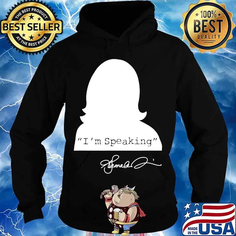 I'm speaking kamala harris biden pence trump 2020 vp debate s Hoodie
