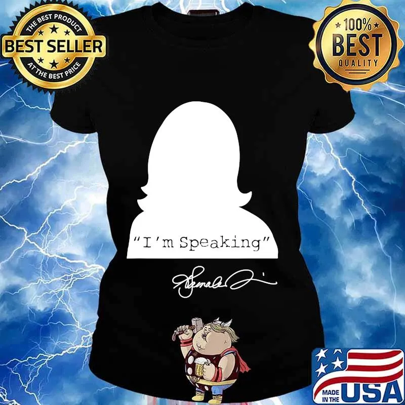 I'm speaking kamala harris biden pence trump 2020 vp debate s Ladies tee