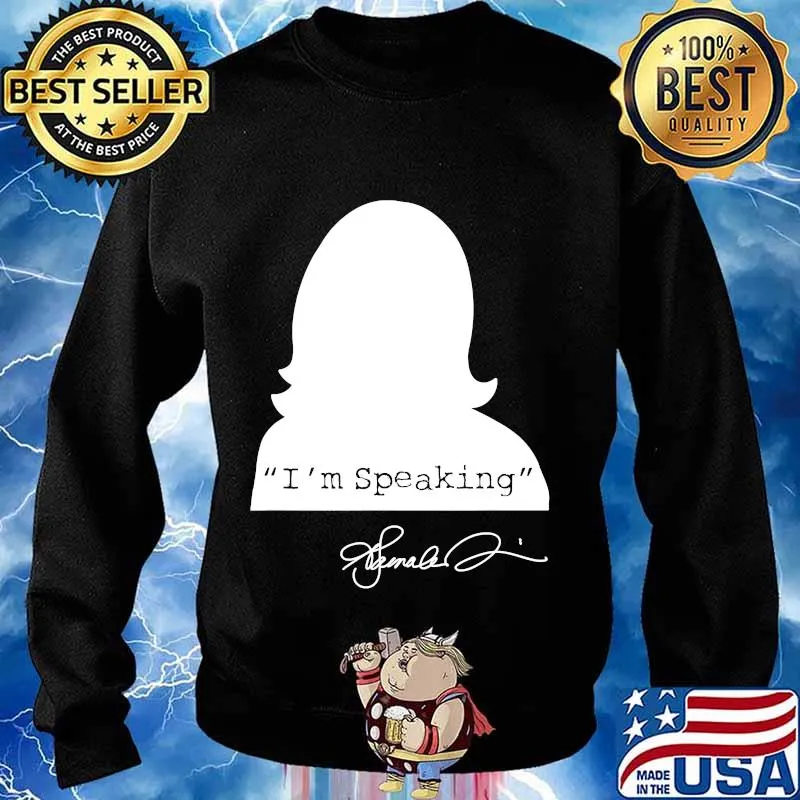 I'm speaking kamala harris biden pence trump 2020 vp debate s Sweater