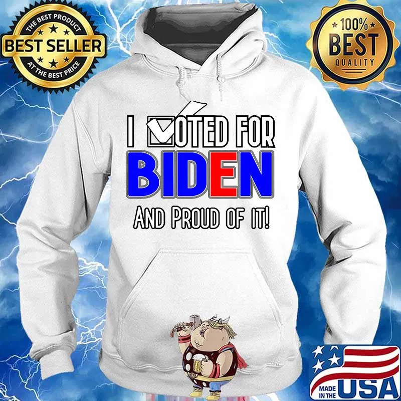 I voted for biden 2020 patriotic trump patriot democrat s Hoodie