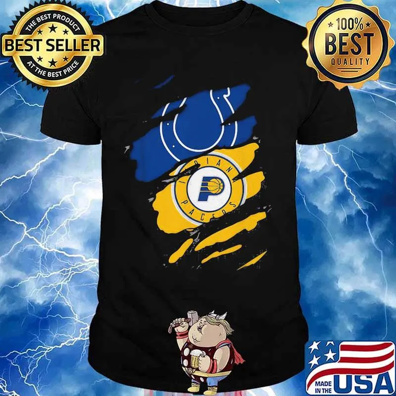 Indianapolis colts and indiana pacers shirt