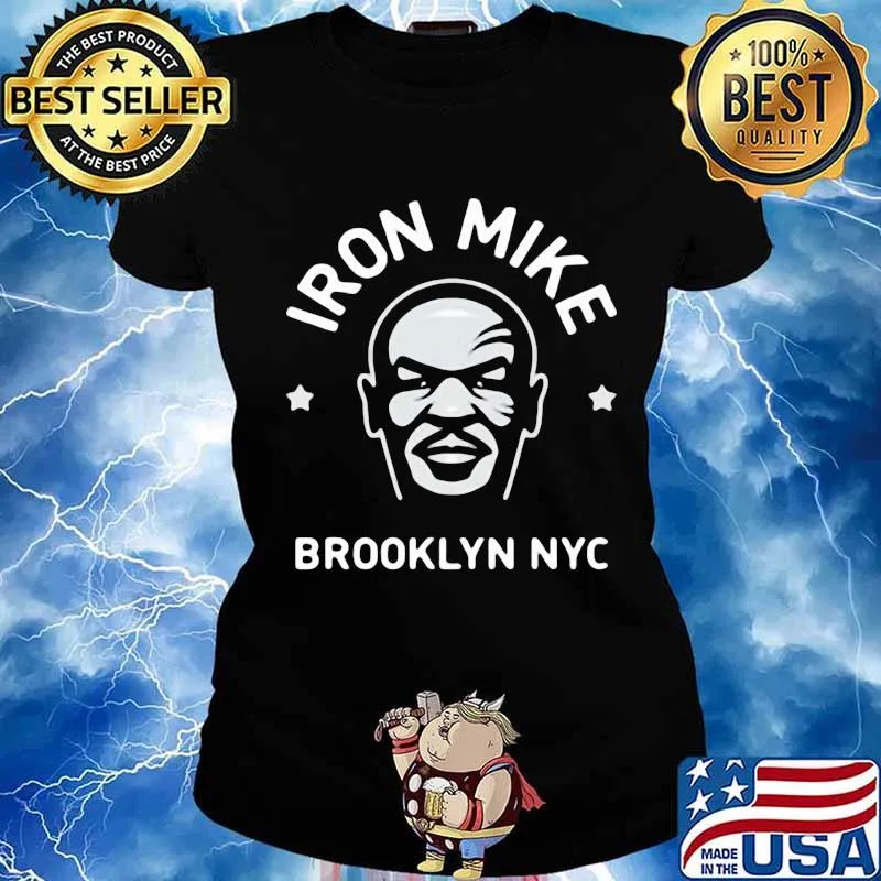 Iron mike brooklyn nyc stars s Ladies tee