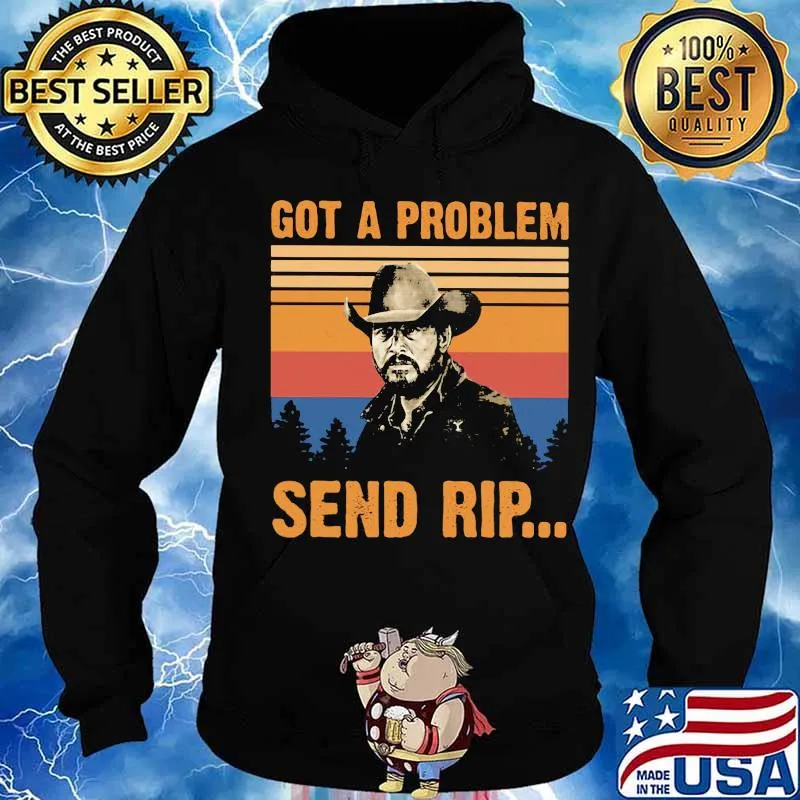 Jacket got a problem send rip vintage retro s Hoodie