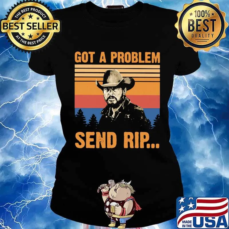 Jacket got a problem send rip vintage retro s Ladies tee