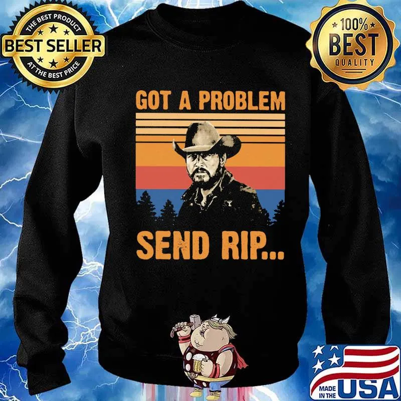 Jacket got a problem send rip vintage retro s Sweater