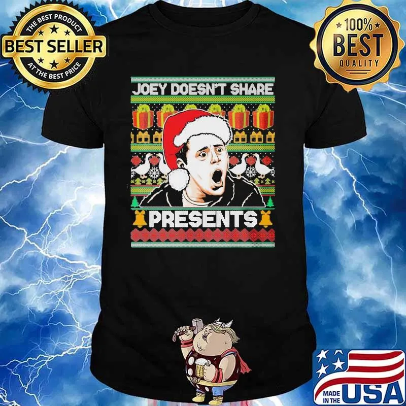 Joey doesnt share president's ugly christmas shirt