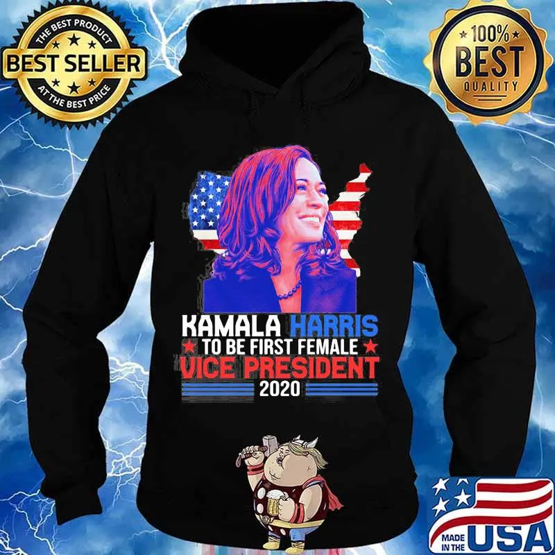 Kamala harris to be first female vice president 2020 stars s Hoodie