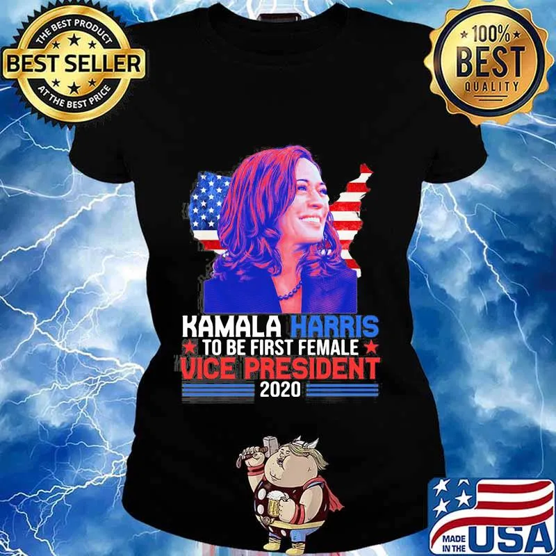 Kamala harris to be first female vice president 2020 stars s Ladies tee