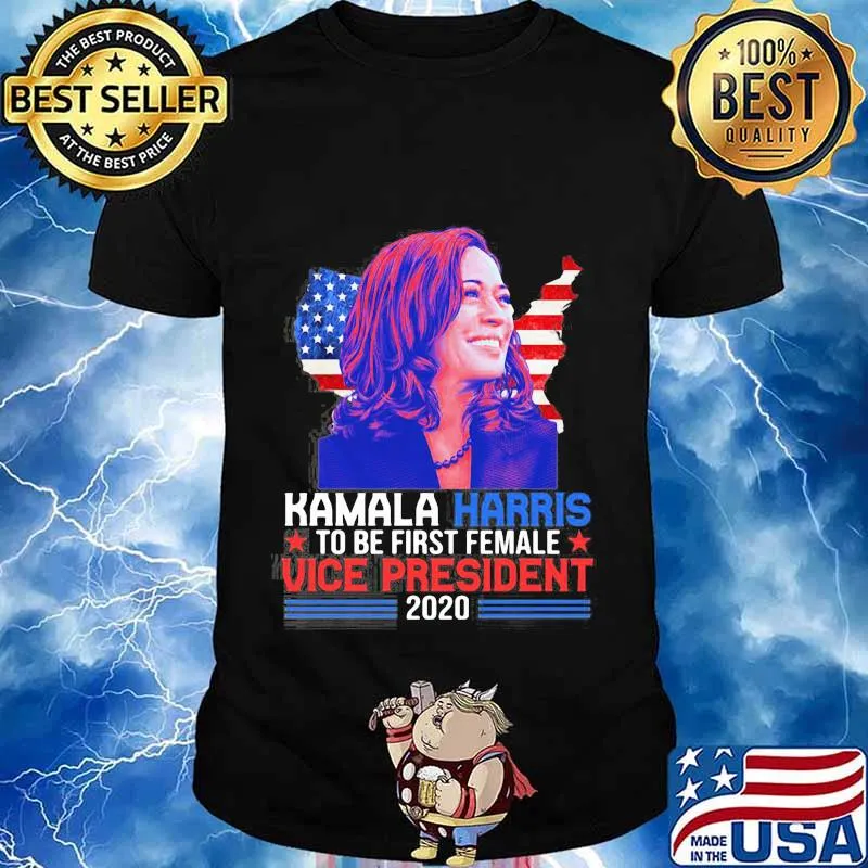 Kamala harris to be first female vice president 2020 stars shirt