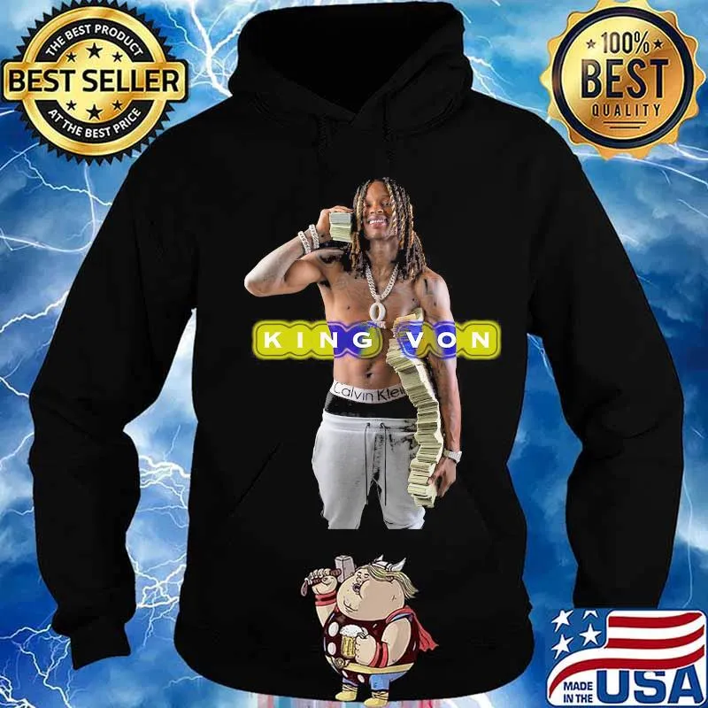 King von rest in peace money s Hoodie