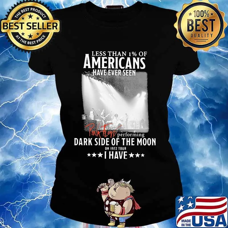 Less than 1% of americans have owned pink floyd of the moon vinyl album i have pink floyd signatures s Ladies tee