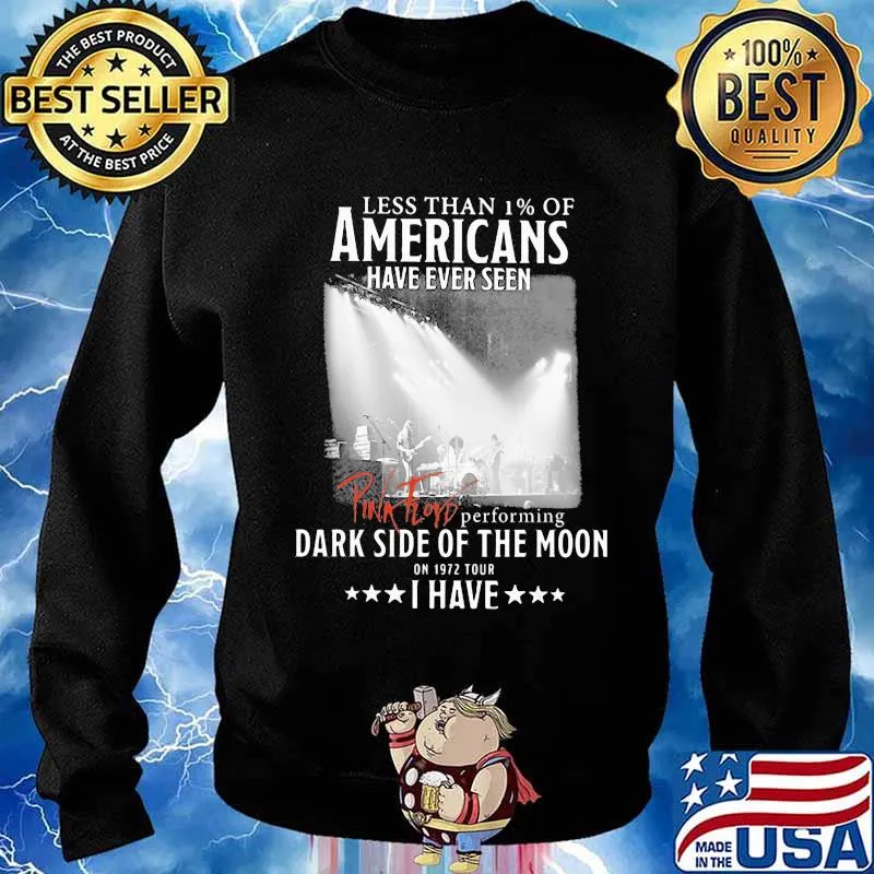 Less than 1% of americans have owned pink floyd of the moon vinyl album i have pink floyd signatures s Sweater