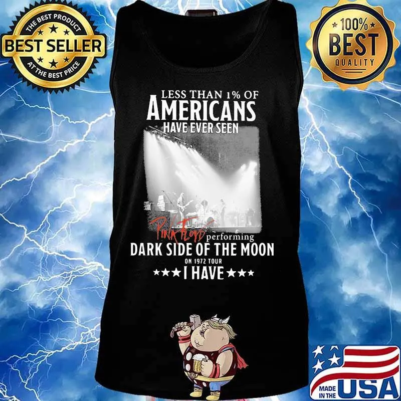 Less than 1% of americans have owned pink floyd of the moon vinyl album i have pink floyd signatures s Tank top