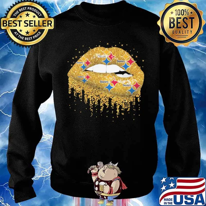 Lips pittsburgh steelers logo diamond s Sweater