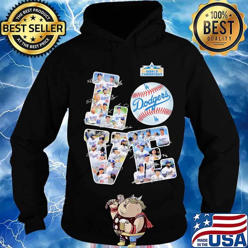 Los angeles dodgers love baseball s Hoodie