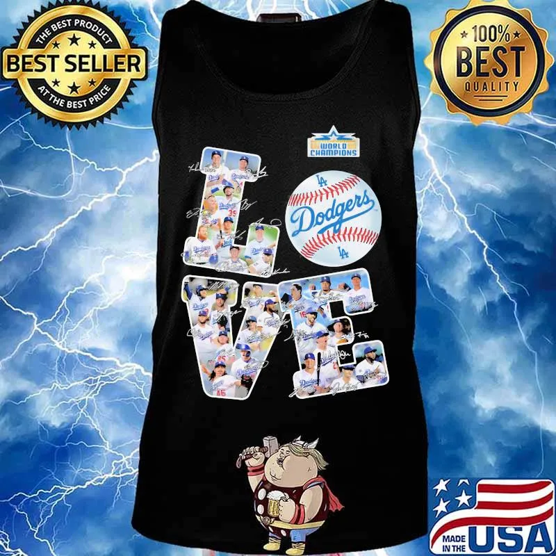 Los angeles dodgers love baseball s Tank top