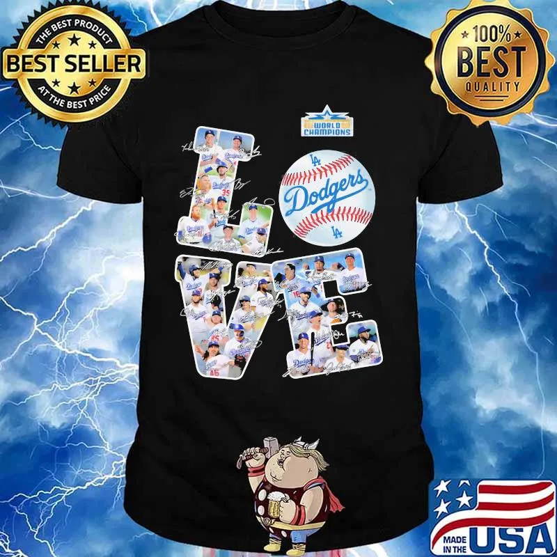 Los angeles dodgers love baseball shirt