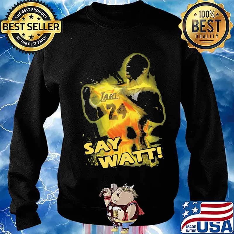 Los angeles lakers kobe bryant say watt s Sweater