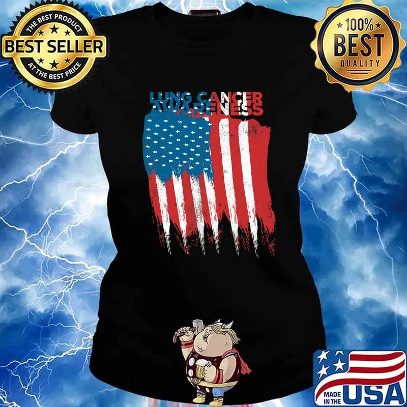 Lung Cancer Survivor Kind Carcinoma Warrior Shirt Ladies tee