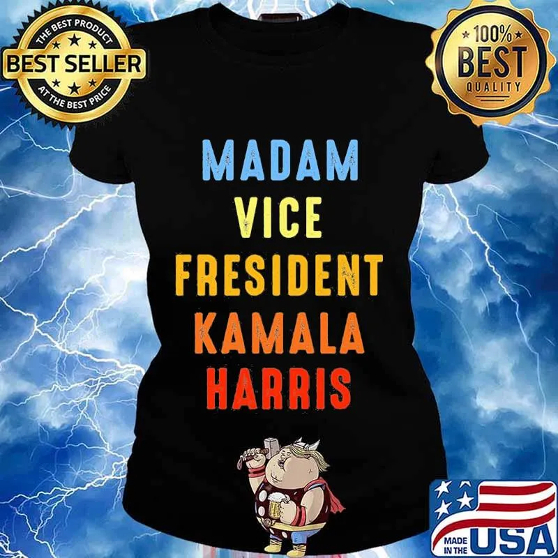 Madam vice president kamala harris vintage 2020 s Ladies tee