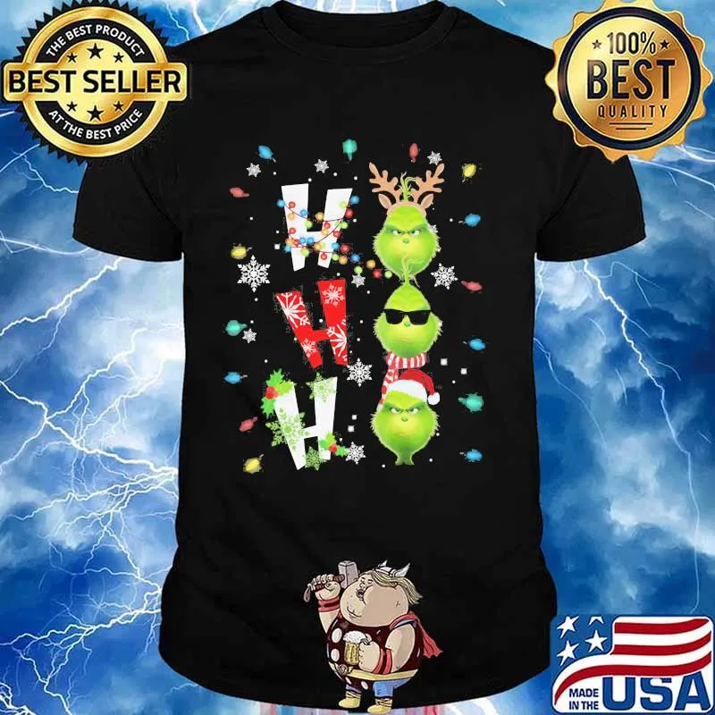 Merry christmas grinch ho ho ho shirt