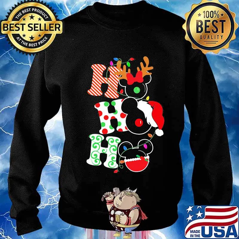 Merry christmas mickey mouse ho ho ho s Sweater