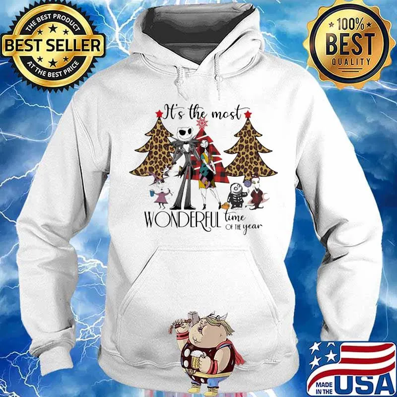Merry christmas nightmare it's the most wonderful time of the year leopard s Hoodie