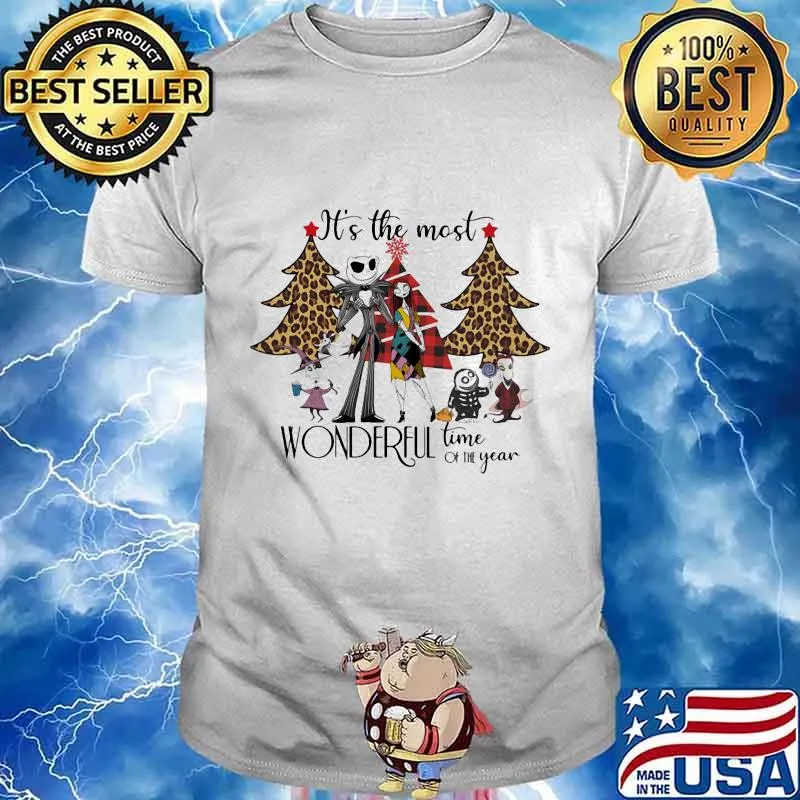 Merry christmas nightmare it's the most wonderful time of the year leopard shirt