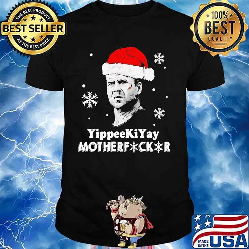 Merry christmas yippee ki yay mother fuck kur shirt