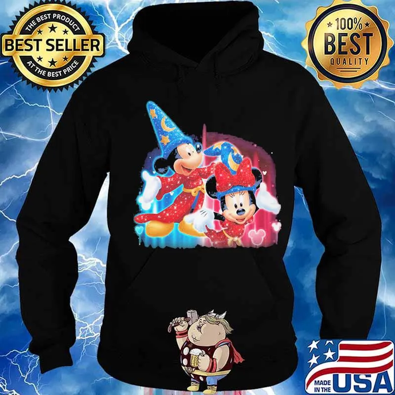 Mickey mouse and minnie mouse happy halloween s Hoodie